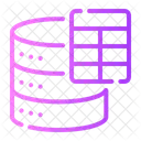 Database Table  Icon