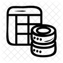 Database Table  Icon