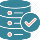 Database Tick Database Testing Database Icon