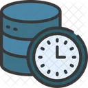 Database Timer Timer Time Icon