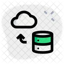 Database To Cloud  Icon