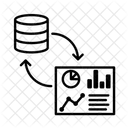 Database to dashboard  Icon
