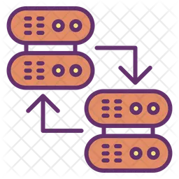 Database To Database  Icon
