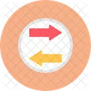 Database Transfer Transfer Data Icon
