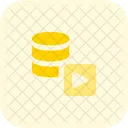 Database Video  Icon