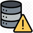 Database Warning Server Warning Database Error Icon