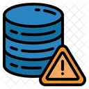 Database Warning Database Alert Server Warning Icon