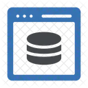 Database Webpage  Icon
