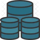 Databases Server Storage Icon