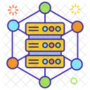 Datacenter Network  Icon