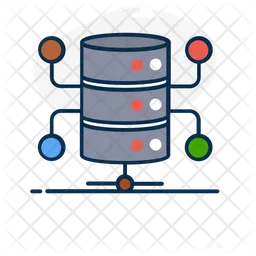 Datacenter Network  Icon