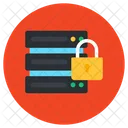 Sql Server Lock Dataserver Lock Datacenter Lock Icon