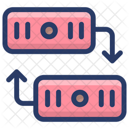 Dataserver Transfer Icon