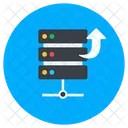 Dataserver Upload Data Storage Shared Dataserver Icon