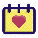 Date Love Day Icon