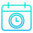 Time Schedule Time Management Calendar Icon