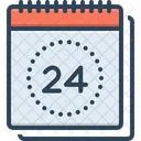 Date Agenda Planner Icon