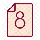 Date Womens Day Eight Icon
