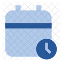 Date And Time Calendar Schedule Icon