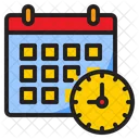 Date And Time Time Date Icon