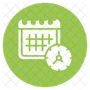 Date And Time Mail  Icon