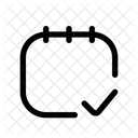 Date Check Calendar Icon
