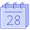 Date Du Calendrier Date Mois Icône