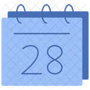 Date Du Calendrier Calendrier Date Icône