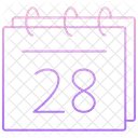 Date Du Calendrier Calendrier Date Icône