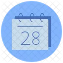 Date Du Calendrier Calendrier Date Icône