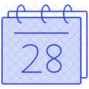 Date Du Calendrier Date Mois Icône