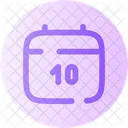 Date du calendrier  Icône