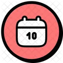 Date Du Calendrier Icône