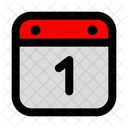 Date Du Calendrier Heure Et Date Administration Icône