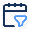 Date Filter Calendar Date Range Icon