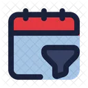 Date Filter Calendar Date Range Icon