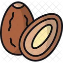 Date Fruit Healthy Food Diet Icon