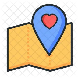 Date Map  Icon