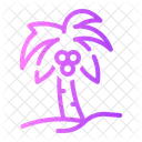 Date Palm Botanical Saudi Icon