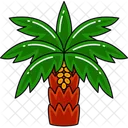 Nature Palm Tree Icon