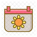 Date Du Printemps Icon