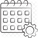 Date setting  Icon