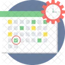Date Time Schedule Calendar Icon
