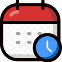 Date Time Schedule Time Icon