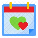 Date Time Love Time Date Icon