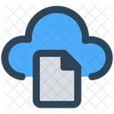 Cloud Computer Datei Icon