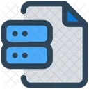 Daten Datenbank Server Icon