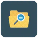 Datei Dokument Suchen Icon