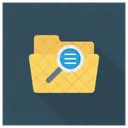 Datei Dokument Suchen Icon