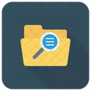 Datei Dokument Suchen Icon